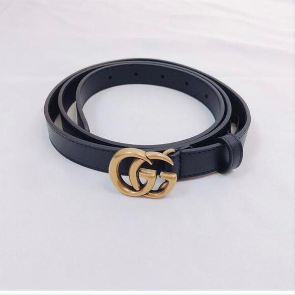 GUCCI GG logo thin belt size 70/ 28 main image 6